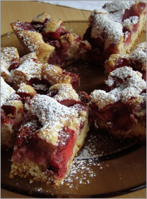 Better Stevia przepisy: Ciasto z truskawkami